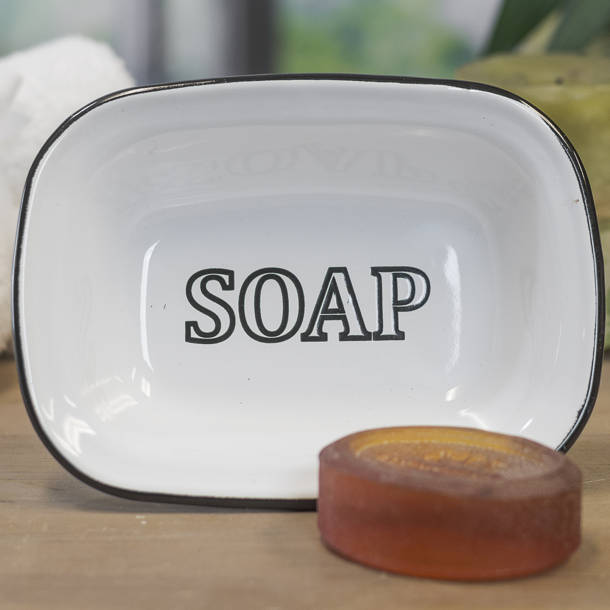 American Mercantile Vintage Enamelware Soap Dish & Reviews Wayfair